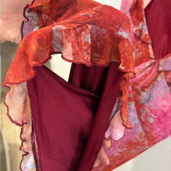 NWOT- URBAN OUTFITTERS- Marina Paisley Asymmetrical
Romper- XL - Picture 11 of 15